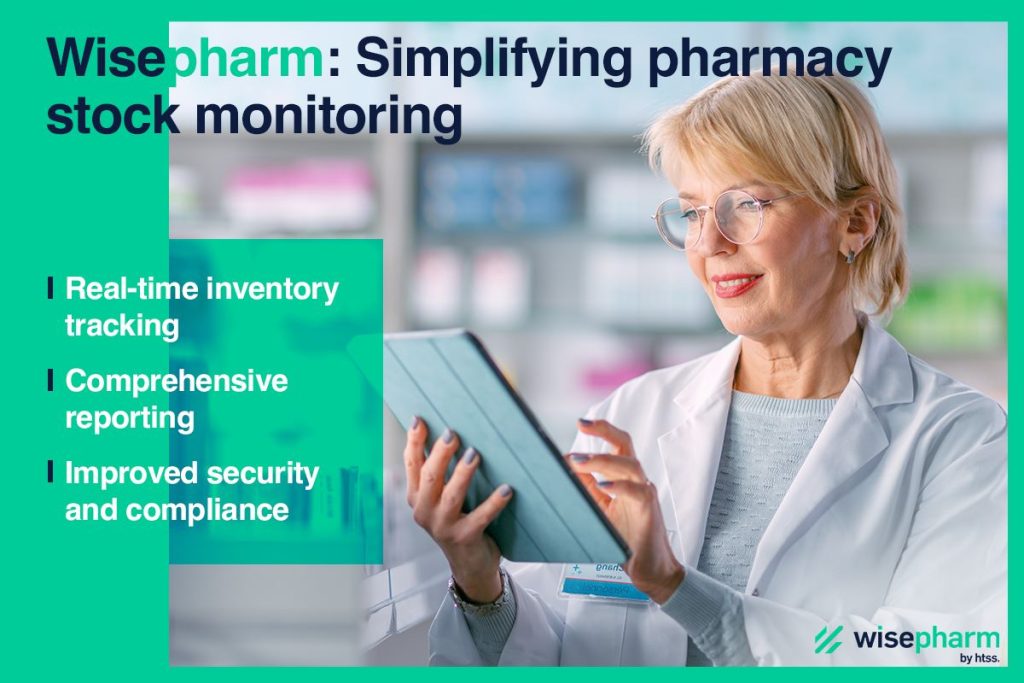 infographic simplifying pharmacy stock monitoring